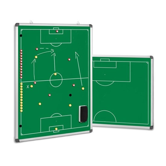 Magnetisch Coachbord Voetbal Dubbelzijdig 60x90cm
